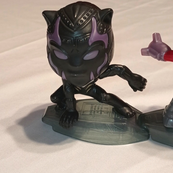 Black Panther Wakanda forever MacDonald toys lot of 4 - Picture 2 of 5